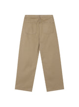 Cent Reverse Pintuck Cotton Pants