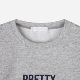 プリットクロッププリント半袖Tシャツ 3C