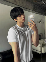 Cropped Muscle Fit T-shirt