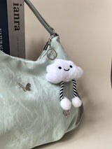 Cloud Doll Keyring Included Buttefly Plated Ribbon Balletcore bag