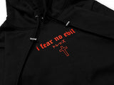 I FEAR NO EVIL パーカー - ブラック/レッド