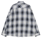 No.0785 thin C ストリングチェックシャツ (3color)