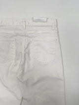 202 Slit Cotton Capri Pants