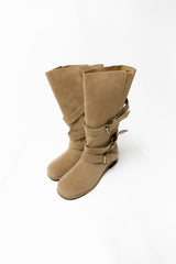 suede wrap boots(3colors)