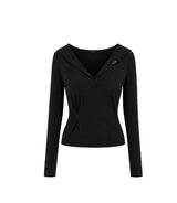 26FW★ [mnem] Fold Hood Tee