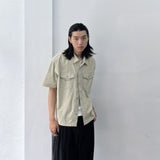 Light Sand Double Pocket Shirt
