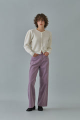 Feig denim pants_purple