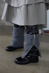 Zipper Fold Leg Warmers