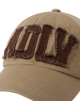 25FW ADLV アップリケエンボボールキャップ