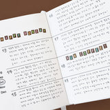 oab alphabet sticker set