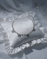 [Redvelet Joy, Jo Yu-ri Necklace] Butterfly Waltz Choker Necklace - Silver Color