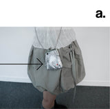 [MADE] Ribbon_silver_mini chain bag~*