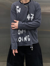 INNERZ Pigment Stripe long-sleeved shirt 3C
