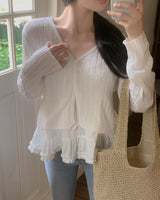 Fiz V-neck Knit Cardigan