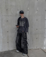 カウンティレイヤードロングスリーブTシャツ