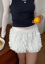 FRILL SHORTS