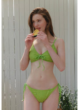 Suzy String Brief Light green