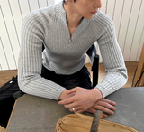 Berute Golji Half-zip Muscle Fit Knit