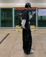 イシューズレイヤードオーバーロングスリーブTシャツ3C