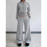 【MADE】low training pants, gray