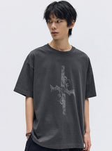26SS★ クロスガングラフィックハーフT