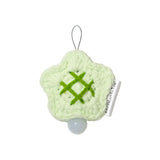 (made) melon bread star light bulb keyring