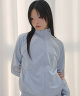 FROSS GLOSSY TRACK TOP (SKY BLUE) F26QB039