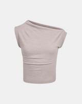 エイベル ドレープ ショートスリーブTシャツ