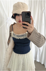 HEART WITH PEARL NECKLACE SET