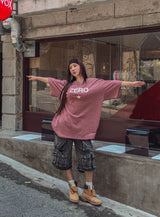 ゼロピグメントオーバーサイズ半袖Tシャツ