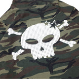 CAMO SKULL HOODIE (KHAKI)