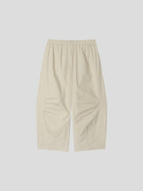 Airy Dart Cotton Pants