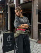 クラックスターヴィンテージピグメントショートスリーブ
