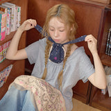 star bunny pouch navy