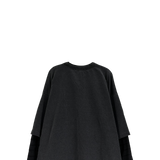 layered pigment stripe long sleeve