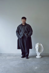 PURE-WOOL 90 Y ZIP-UP JACKET (Charcoal)