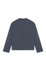 ボクシーヘンリー長袖Tシャツ