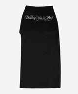 ローズカットアウトスカート #ブラック (FLEECE LINED)