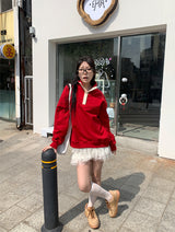 カンカンレーススカートパンツ(2C)