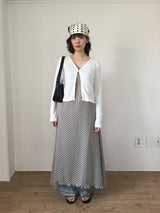 Frame Polka Dot Scarf (2color)