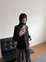 SLIM LINE HIGH-NECK COAT