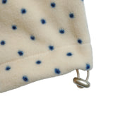 Mini Dot Fleece Pants (cream)