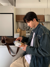 Wayne Biker China Denim Jacket