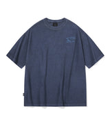ブルーウェーブピグメント半袖Tシャツ