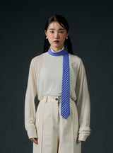 Stripe necktie