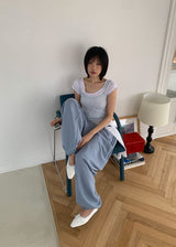 (UNISEX) ベルテッドスカートパンツ (3color)