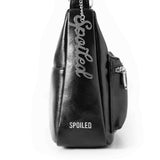 SPOILED CROSS BODY BOX BAG | BLACK