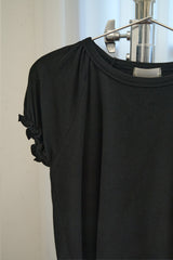 フリル パフ Tシャツ (Black)