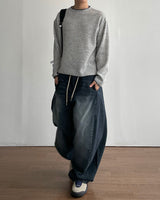 Derek Curved Denim Pants