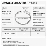 シルバー フロスト クリスタル ブレスレット